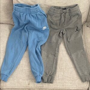 Nike Kids Jogger Pants - Blue and Gray